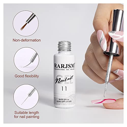 Sparkly New Year Festive Gel Nail Art Kit - 10ml Capacity for Stunning Nails - Image 6