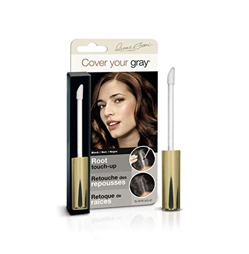 Irene Gari Instant Touch Up To Cover Your Gray Brush In Hair Mascara (Black) 0.25 Oz by Cover Ur Gray