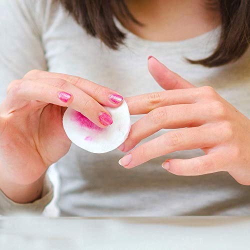 Karma Organic Nail Polish Remover Wipes & Base Top Coat Bundle – Lavender Nail Polish Remover Wipes (Pack of 10) Two in One Base Top Coat (0.43FL-Oz) - Image 2