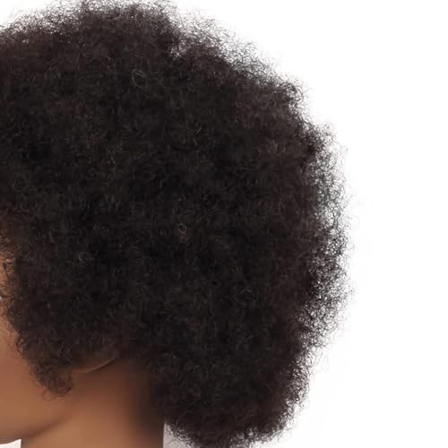 22 Inch Professional Realistic Human Hair Mannequin Head for Cosmetology Training - Image 6