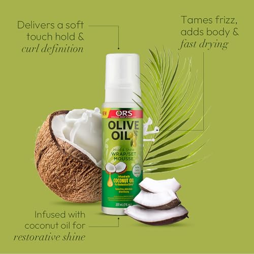 ORS Olive Oil Hair Shine and Strengthen Set for Healthy, Shiny Hair 2 Pack - Image 3