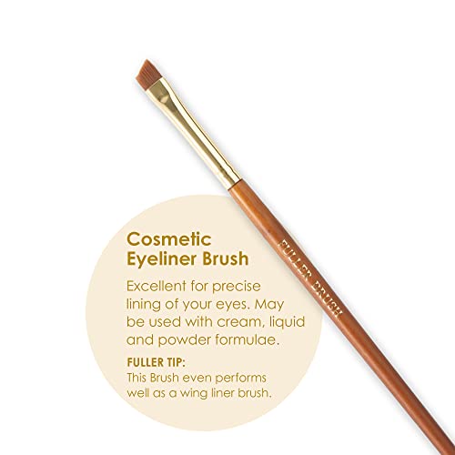 Eyeliner Brush for Precise Color Application Black Bristles - Image 2