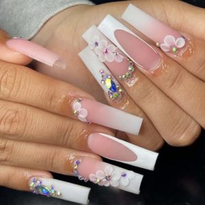 Mani Me 24 Count Stick-On Nails for Quick, Stylish and Easy Application