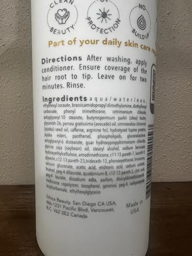 Ethica Hair Growth Shampoo and Conditioner Set - Cleanse and Hydrate for Healthy Hair and Scalp, Moisturizing Shampoo and Conditioner, High Performance Hair Care, 8.45 fl. Oz. / 250 mL - Image 8