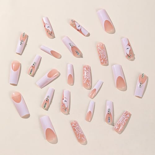 24 Chic Acrylic Nails for Christmas Elegance with Stylish Holiday Designs - Image 2
