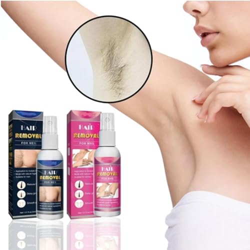 Hair Removal Cream, Smooth Hair Removal Cream Spray, Hair Removal Spray for Women and Men, Hair Removal Cream Spray, (Color : Men, Size : 1pcs) - Image 8