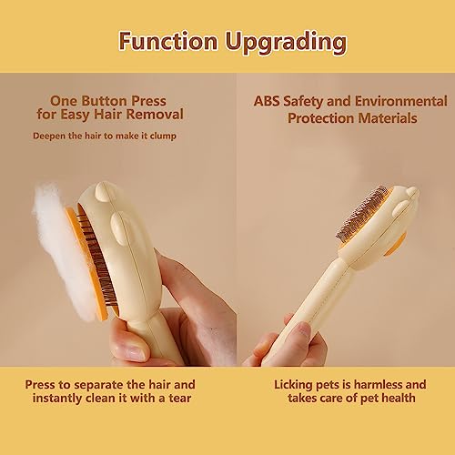Kids White Rabbit Hair Brush with Soft Bristles and Easy Grip Handle - Image 6