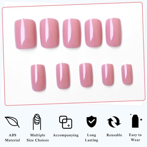 Simple Short Acrylic Nails - Image 3