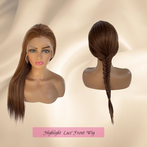13x4 Lace Front Human Hair Wig 150% Density Natural Look Adjustable Straps - Image 6
