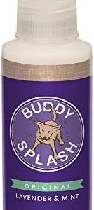 Pet hair spray for coloring fur in vibrant hues.