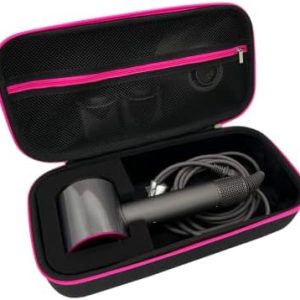 Light Pink 1800W Compact Hair Dryer for Effortless Styling and Travel