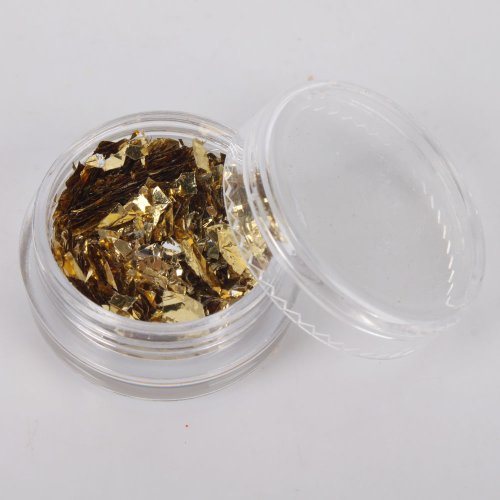Crushed Shell Acrylic Nails - Image 7