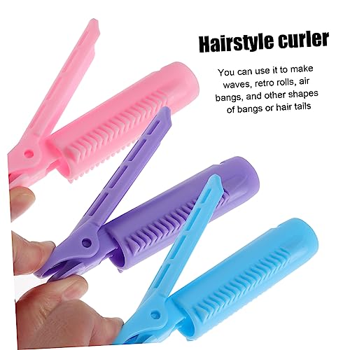 FRCOLOR 27 Pcs Shaper Hair Crimping Tool Crimper Hair Iron for Short Hair Natural Fluffy Hair Clip Women Hair Root Clips Hair Clips for Short Hair Volume Hair Clip Plastic Wave Hair Curler - Image 6