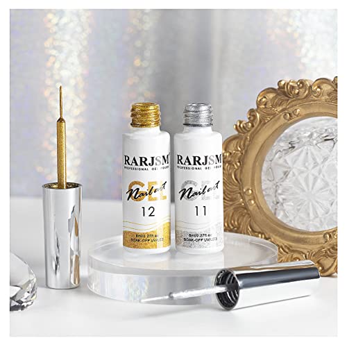 Sparkly New Year Festive Gel Nail Art Kit - 10ml Capacity for Stunning Nails - Image 2