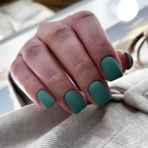 Short Matte Acrylic Nail Design Kit for Elegant and Stylish Nail Art
