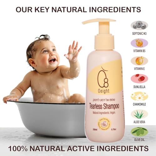 Gentle Tearless Baby Shampoo and Diaper Rash Cream Set 8 oz Capacity - Image 8