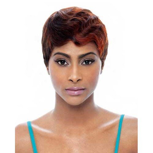 Janet Collection 12 Inch Human Hair Wig for Women Natural Look and Feel