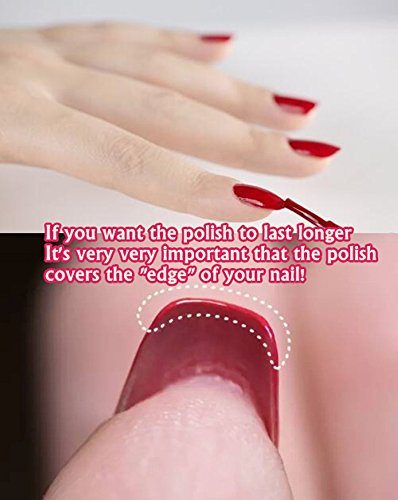 Shade 15ml Pink Champagne Nail Polish Long-Lasting Formula for Elegant Manicures - Image 9