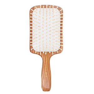 Eco-Friendly Natural Wooden Hair Brush for All Hair Types - Durable Design