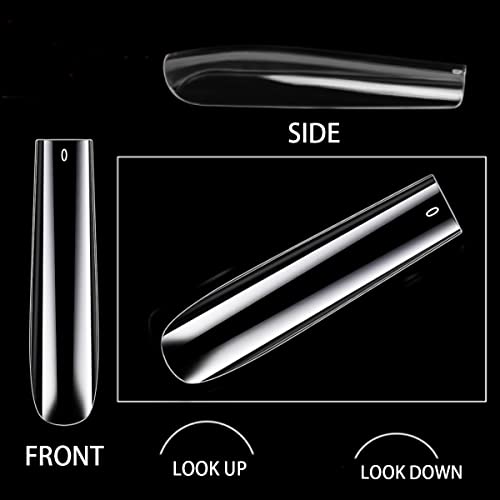 Tapered Square Acrylic Nails - Image 4