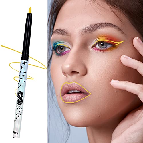 Eyeliner Pencil Professional Waterproof Sweat-Proof Smudge-proof Highly Pigmented Lasting All Day Colorful Eyeliner Pen - Image 5