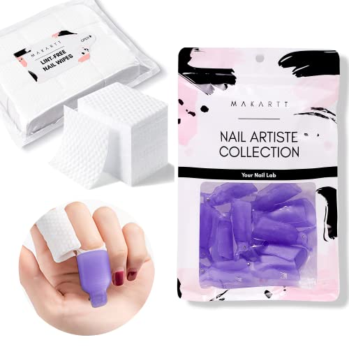 500ml Gel Nail Polish Remover Kit with 5 Cotton Pads