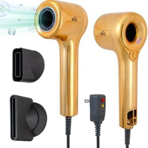 Luxury Professional Gold Hair Dryer for Salon Quality Styling