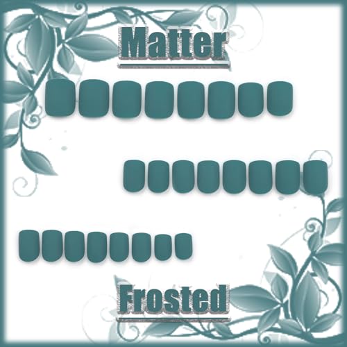 Short Matte Acrylic Nail Design Kit for Elegant and Stylish Nail Art - Image 3