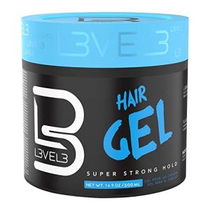 Men's Blue Hair Styling Gel 200ml for Strong Hold and All-Day Control
