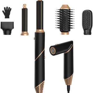 3-in-1 Hair Styling Brush Straightener Blow Dryer for All Hair Types New
