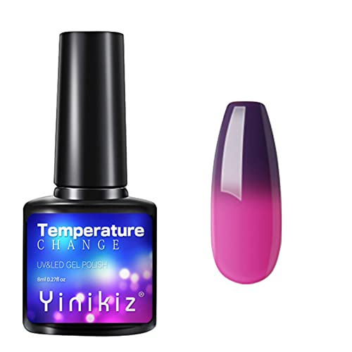 15ml Color-Changing Thermal Gel Nail Polish for Long-Lasting Vibrant Nails
