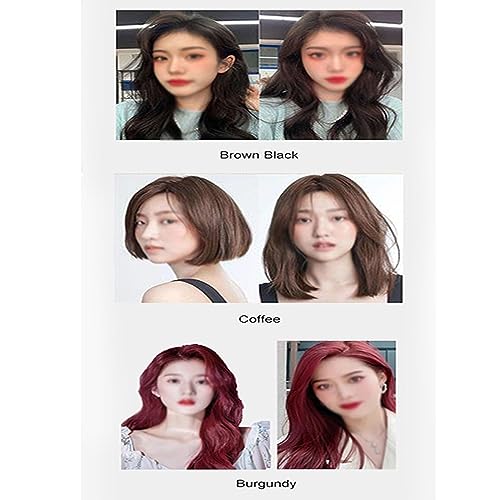 Pure Plant Extract For Grey Hair Color Bubble Dye - Plant Bubble Hair Dye Shampoo, Lazy Bubble Hair Dye, Instant Natural Hair Dye Shampoo, Hair Dye Shampoo for Women Men (300ML dark brown) - Image 8