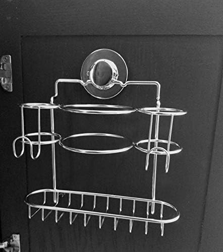 Under-Cabinet Blow Dryer Holder for Easy Storage and Space-Saving Organization