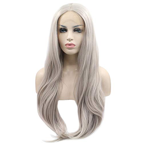 Platinum Silver Human Hair Wig