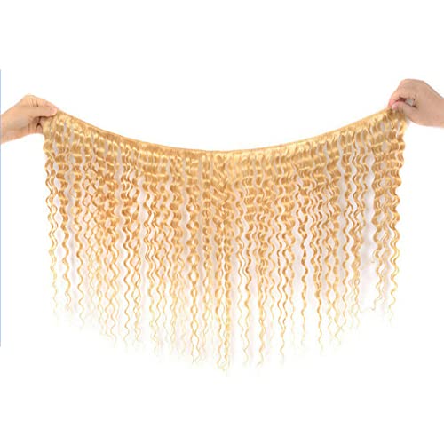 30 Inch 613 Blonde Deep Wave Human Hair Bundle Unprocessed Virgin Brazilian Weave - Image 7