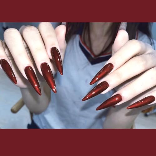 Goth Acrylic Nails
