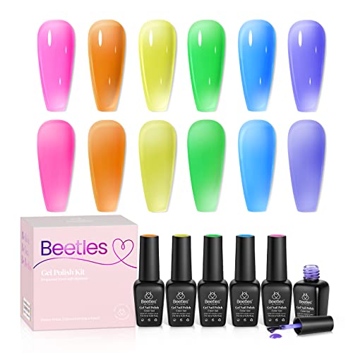 Vibrant Neon Gel Nail Art Kit 12 Creative Design Inspirations for Enthusiasts - Image 2