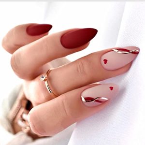 Colorful Easter Acrylic Nails Design Set - 24 Festive Nail Art Pieces