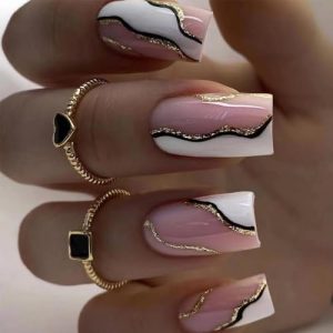 Medium Square Acrylic Nails