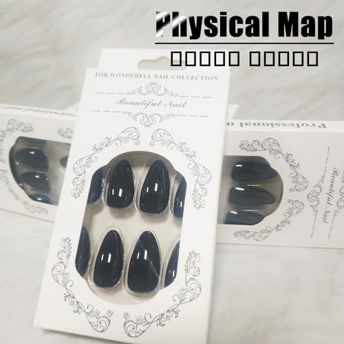 Elegant & Trendy Acrylic Nail Design Set, 10 Pre-Made Styles - Image 6