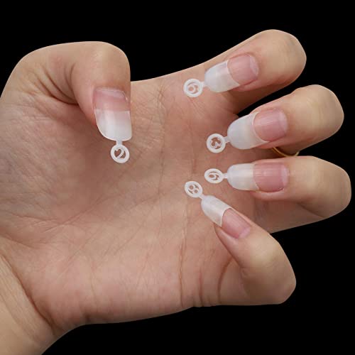 Square Round Acrylic Nails - Image 2