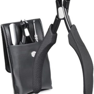 Podiatrist-Approved Stainless Steel Toe Nail Clippers with Ergonomic Grip