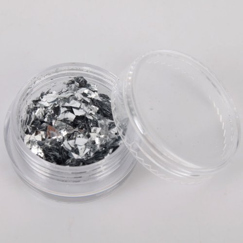 Crushed Shell Acrylic Nails - Image 6