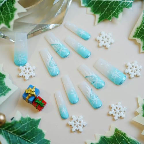 Winter Nail Designs Acrylic Nails - Image 2