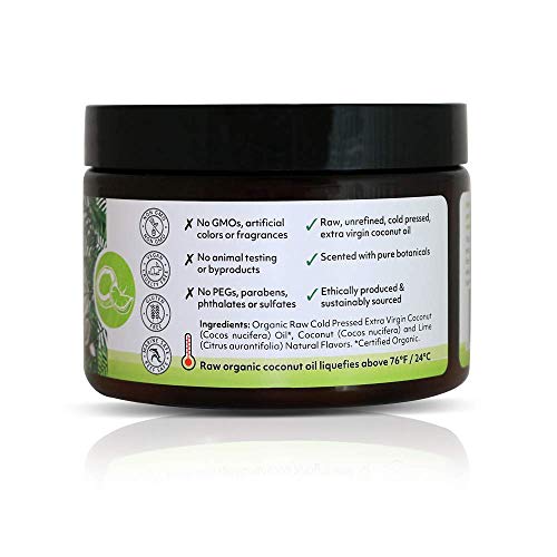 Pure Body Naturals Deep Conditioning Coconut Hair Mask 8 Ounce - Image 2