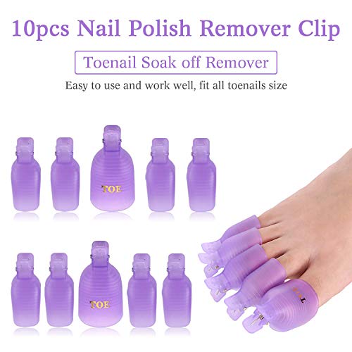 500ml Gel Nail Polish Remover Kit with 5 Cotton Pads - Image 3