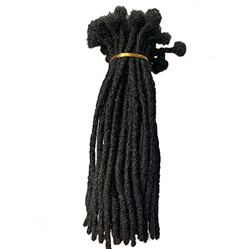 18 Inch 100% Remy Human Hair Sisterlocks Extensions Natural Appearance - Image 2