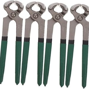 4pcs Sheep Hoof Pliers Hoof Trimmer Pig Hooves Trimmer Goat Hoof Nail Clippers Hoof Repair Shear Lamb Pro Tools Horseshoe Shearing Tool Cattle and Sheep Supplies Stainless Steel