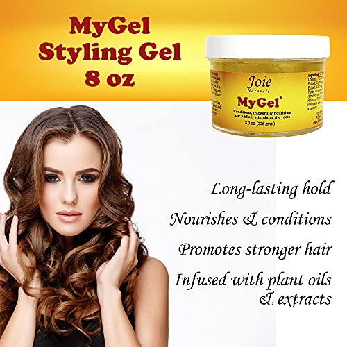 Women's Strong Hold & Shine Hair Gel, 8 oz, For All Hair Types - Image 2