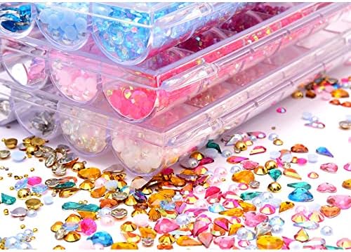 Familia Diamond Acrylic Nails Kit for Stunning Art and Durable Wear 100 Count - Image 6